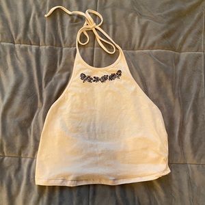 4/30 | PACSUN | KENDAL & KYLIE TIE HALTER CROP TOP